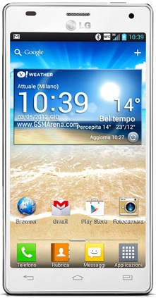 Смартфон LG Optimus 4X HD P880 White - Щёкино